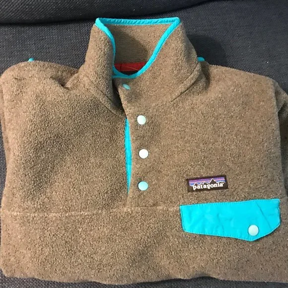 Patagonia Synchilla Snap-T Fleece Pullover Grey - Picture 4 of 9